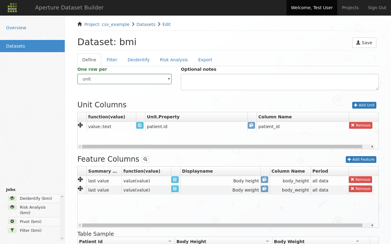 3 Defining A New Dataset Dataset Builder User Guide